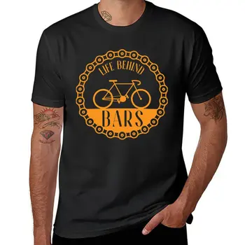 חדש אופנוען החיים מאחורי הסורגים אופניים חולצת וינטג חולצה חולצה בגדי גברים התמונה