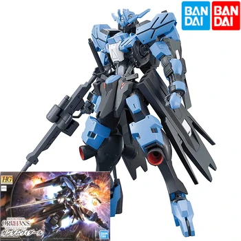 Bandai Gundam 55448 כספית 027 1/144 ברזל בדם Gundam Vidar Vidar פאזל מקורי דגם אספנות צעצועים מתנות התמונה