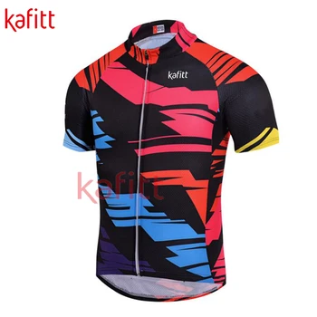 גברים העליון 2023 קיץ חדש סתיו בגדים Kafitt הכביש החליפה צוות מותאם אישית רכיבה על אופניים חולצה חינם התאמה אישית התמונה