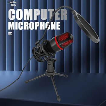 קיבולי מיקרופונים משמשים למחשבים אישיים ניידים מיקרופון מיקרופון microfono שש microfone גיימר pc microfono dinamico profesional התמונה