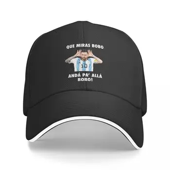 מה Miras בובו כובעי בייסבול מקרית מסי ארגנטינה 10 כריך כובע יוניסקס מתכוונן אבא כובע אימונים התמונה