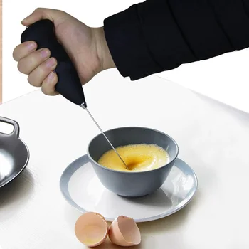 כף יד חשמלי להקציף חלב קפה חשמלי להקציף ביצים להקציף עם מעמד התמונה