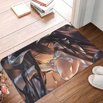 Overlord נגד החלקה לשטיח בסלון שטיח חמוד אלבדו אינה מרפסת שטיח דלת הכניסה השטיח עיצוב חדר השינה התמונה