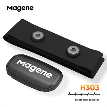 Magene H303 קצב לב חיישן Bluetooth נמלה שדרוג משאבי אנוש צג עם רצועת החזה מצב כפול המחשב אופני ספורט הלהקה החגורה התמונה