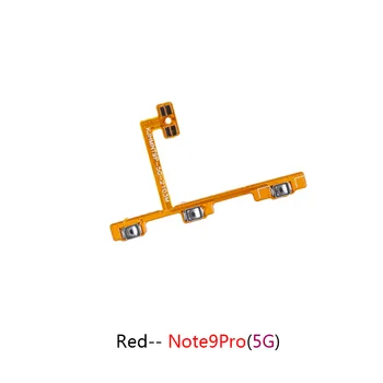Xiaomi Redmi הערה 9 Note9 Note9Pro הערה 9Pro Note10 Note10Pro 5G כוח על כפתור הקול להגמיש כבלים מתג מפתח שליטה התמונה