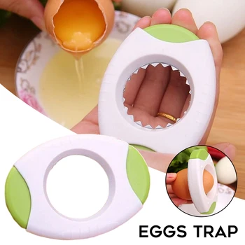 יצירתי ביצה קאטר מעטפת פותחן רב תכליתי ביצה כלי חיתוך אפייה ציוד בישול מטבח אביזרי ביצים התמונה