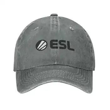ESL להדפיס לוגו גרפי מזדמנים ג ' ינס כובע סרוג כובע כובע בייסבול התמונה