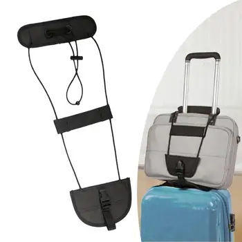 אלסטי המזוודות חגורה מתכווננת עם אבזם כבד המזוודה החגורה תיק רצועה התמונה