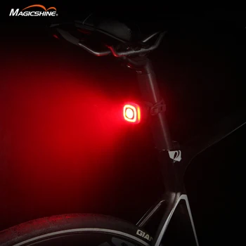 אופניים אוטומטי חכם בלם חישה אור LED טעינת האופניים אור אחורי רכיבה על אופניים אחורי התמונה