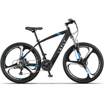 LAFLY 2023 אופניים חשמליים 48V 500W 13Ah סוללה 26Inch צמיג סגסוגת אלומיניום אופניים חשמליים 21Speed מתכווננת הר Ebike התמונה