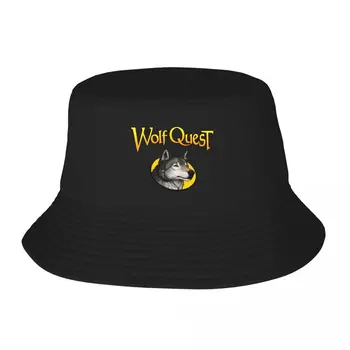 חדש WolfQuest לוגו דלי כובע יוקרה כובע מסיבת קצף כובעים אנימה כובע גברים כובעים לנשים התמונה