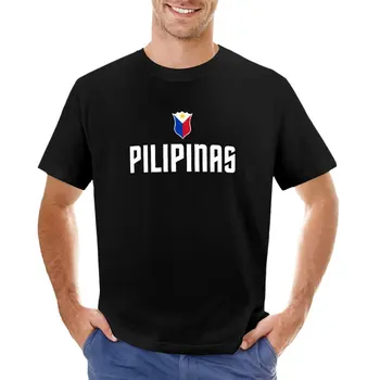 Pilipinas כדורסל טי-שירט, Gilas הפיליפינים חולצת טריקו חולצה בתוספת גודל חולצות חמוד לכל היותר גדול וגבוה חולצות לגברים התמונה