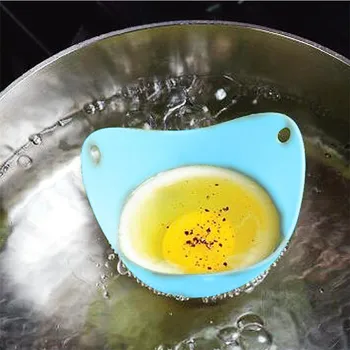 5Pcs סיליקון עגול ביצה צייד צד תרמילי ביצה קיטור קערה טבעות סיר מטבח הדוד Cuit כלי בישול פנקייק ביצים הבורא התמונה