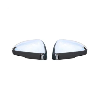 Chrome המכונית מראה אחורית כיסוי צד כנף במראה כובע על ניסן סרינה C28 2023 התמונה